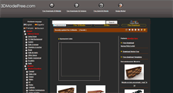 Desktop Screenshot of fr.3dmodelfree.com