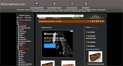 Desktop Screenshot of 3dmodelfree.com