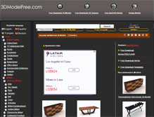 Tablet Screenshot of de.3dmodelfree.com