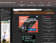 Tablet Screenshot of cad.3dmodelfree.com